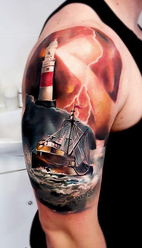 100 Boat Tattoo Designs  Art and Design