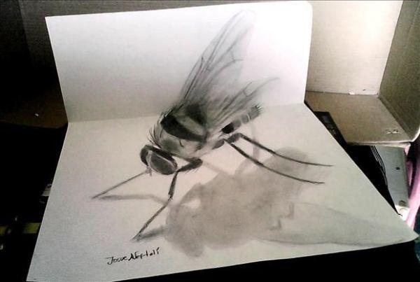  An Insect 3D drawing by Jose A.