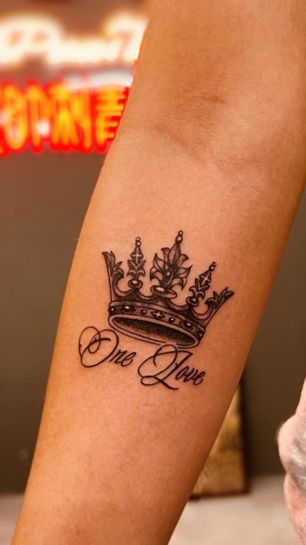 Inked Royalty: Explore 100 Meaningful Crown Tattoos