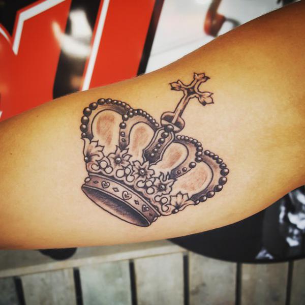 Queen and King Crown Tattoo / King Tattoo / Queen Tattoo / Couple