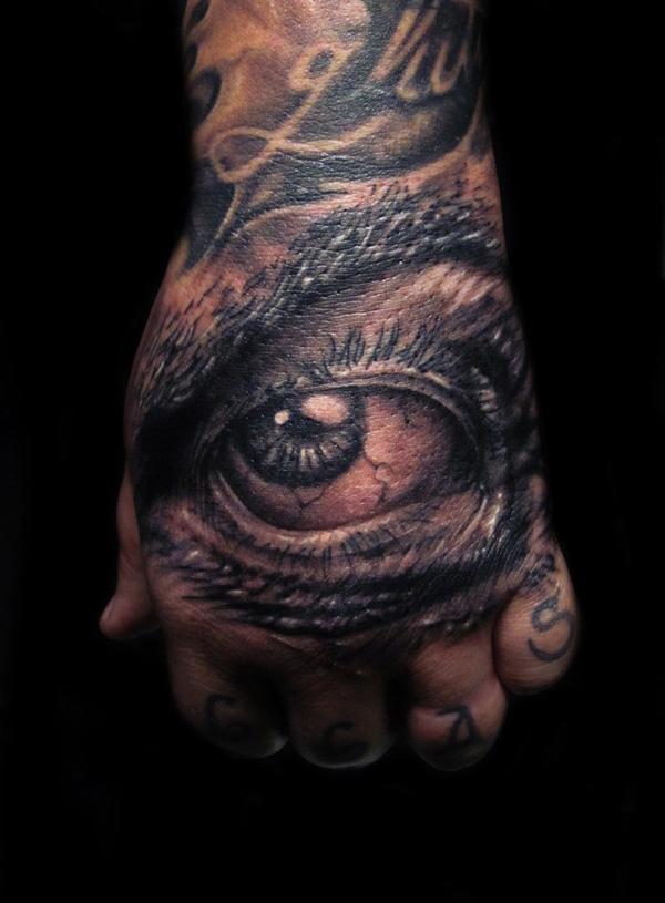 51 Awesome Eye Tattoos For Hands You Should Not Miss  Psycho Tats