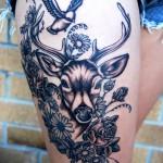 80 Inspiring Deer Tattoo Designs