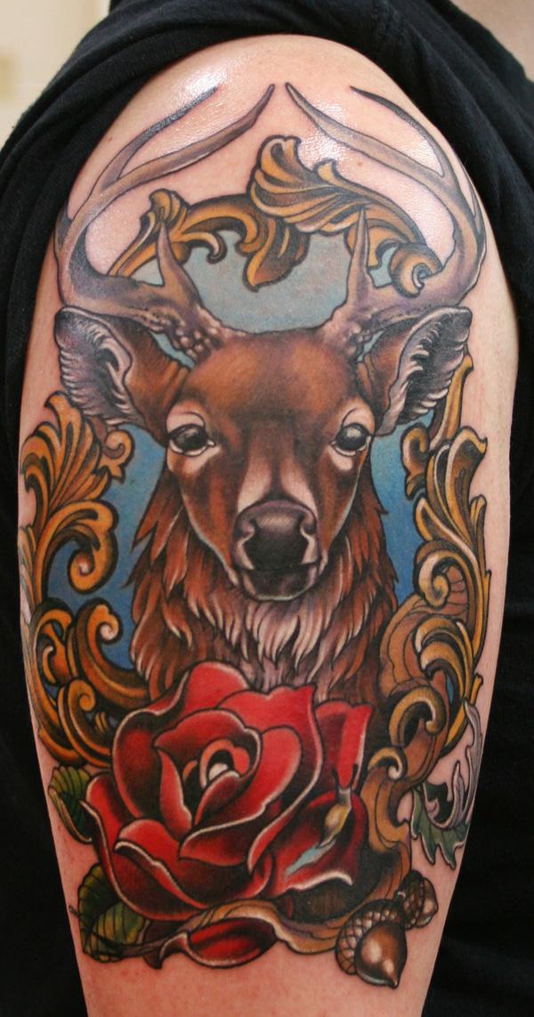 34 Exquisite Deer Tattoo Ideas for Men  Women in 2023