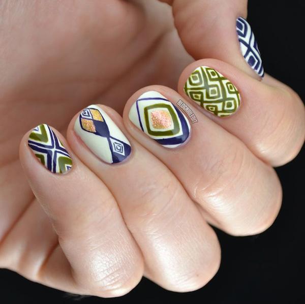 10 Sick Safari Tribal cool nail designs