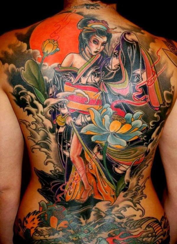 50 Beautiful Geisha Tattoos You will Love  Art and Design