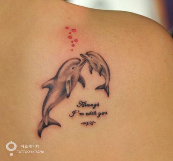 40+ Lovely Dolphin Tattoos and Meanings | Cuded