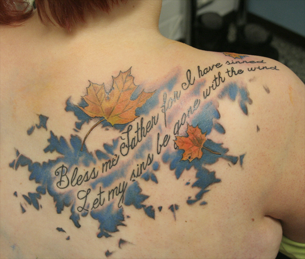 the name autumn tattoo