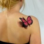 3D Butterfly Tattoos – A Beautiful Blend of Art and Meaning