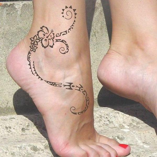 69 Ankle Tattoos