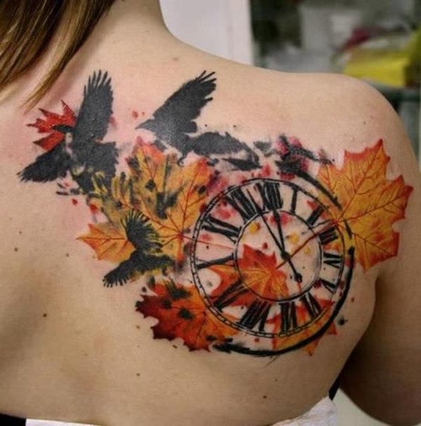 28 Autumn Tattoos You Will Fall For  Style  SelfCare  TLCcom