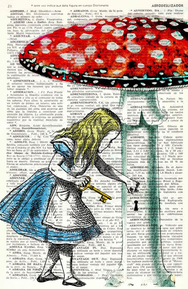 Alice in Prrintland Going home