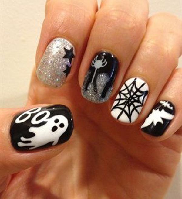 22 Halloween nail art