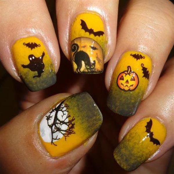 27 Halloween nail art