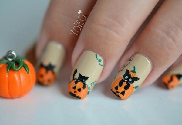 28 Halloween nail art