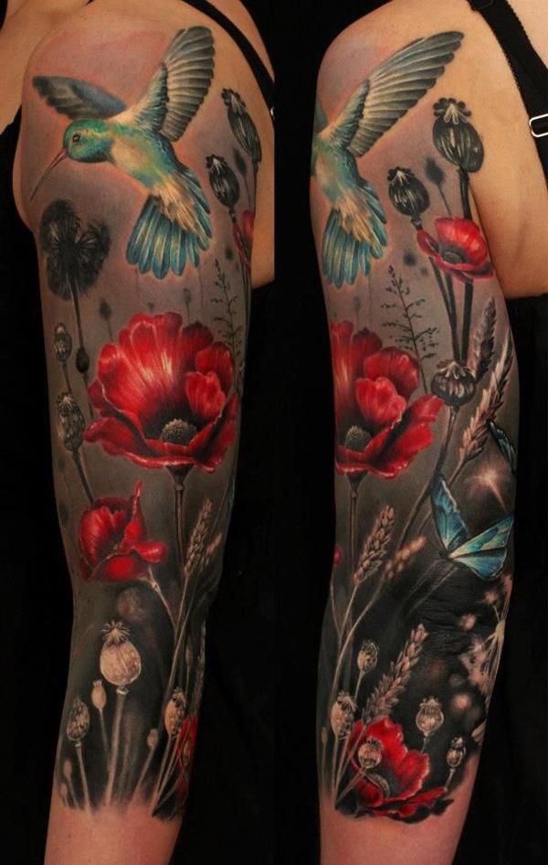 60 Beautiful Poppy Tattoos  Art and Design