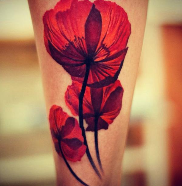 60 Beautiful Poppy Tattoos Cuded