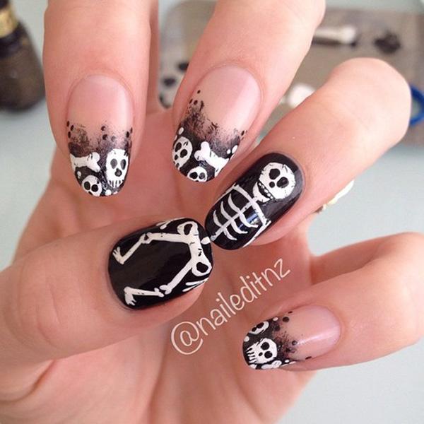 50 Cool Halloween Nail Art Ideas | Cuded