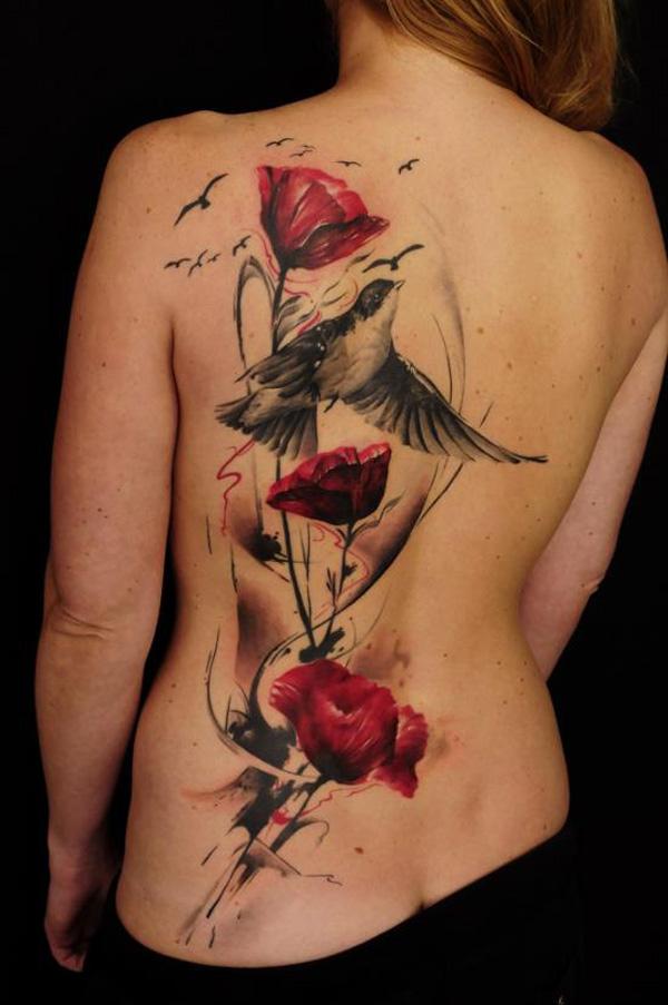 60 Beautiful Poppy Tattoo Designs and Meanings  TattooAdore