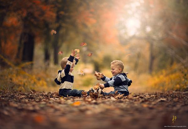 Autumn Twins by Jake Olson