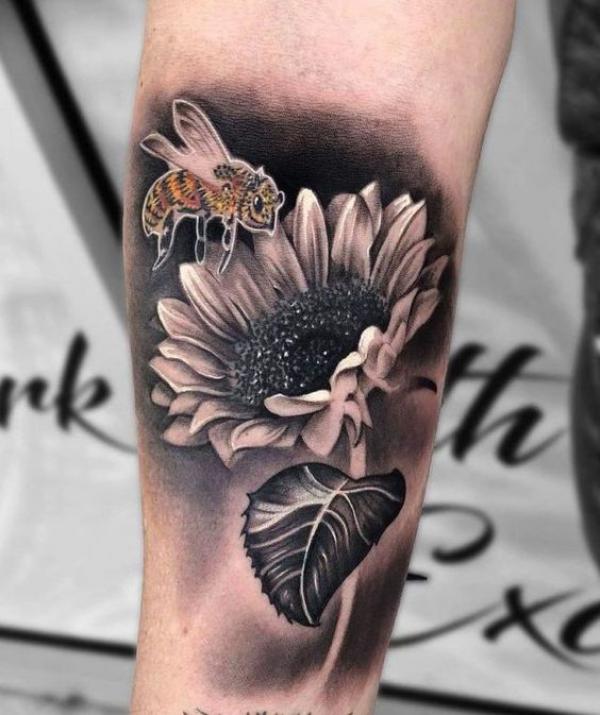 180 Inspirational Sunflower Tattoos With Meaning Art And Design