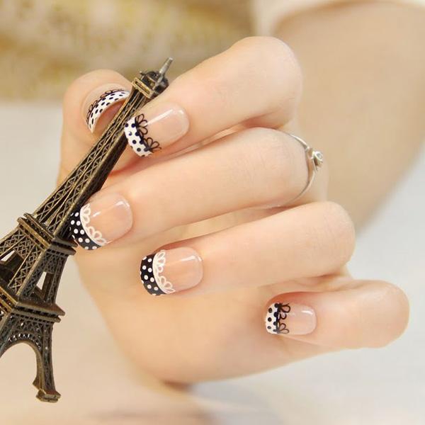 10 lace nail art