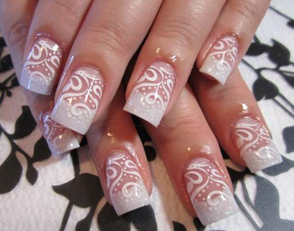 16 lace nail art