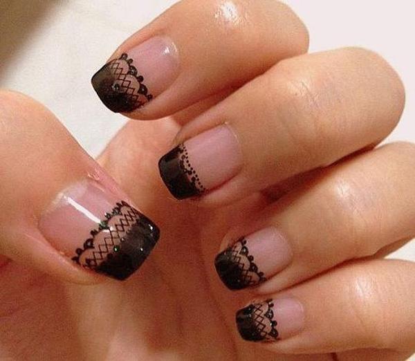 17 lace nail art