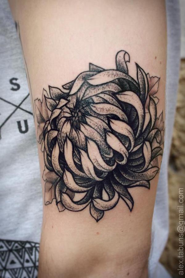 Chrysanthemum Tattoo by sairgb  Tattoogridnet