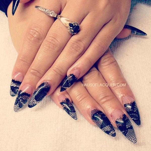 29 lace nail art