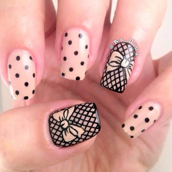 17 Cute Bow Nail Designs - Pretty Designs