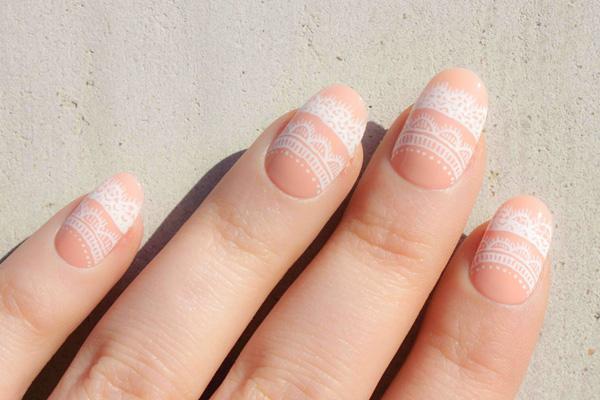 41 lace nail art