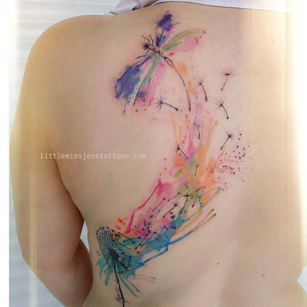 Azarja van der Veen no Twitter Watercolor dandelion tattoo tattoos  tattooer flower flowers dandelion watercolor watercolortattoo  breathe ribtattoo httpstcopBIKQnJWjp httpstco2P0hg6KwGR   Twitter