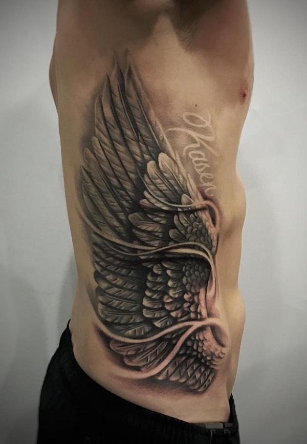 Angel wings done by Adrian at Vince's Nightmare, Miami, Florida. : r/tattoos