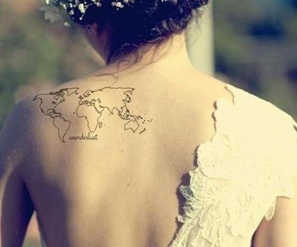 45 Inspirational Travel Tattoos That Are Beyond Perfect  TattooBlend