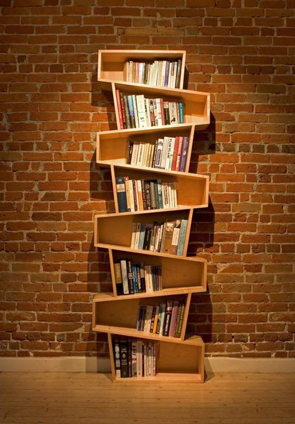 10 Switchback bookcase