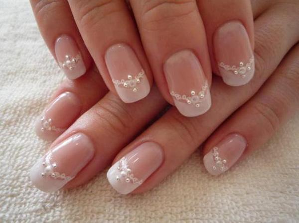 2. Elegant Wedding Nail Designs - wide 11