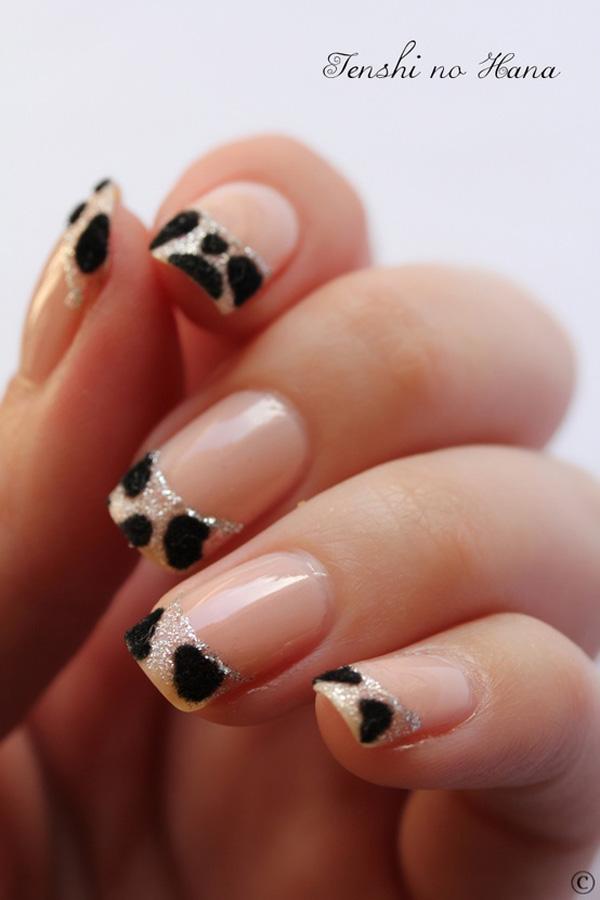 32 Cheetah Nail art