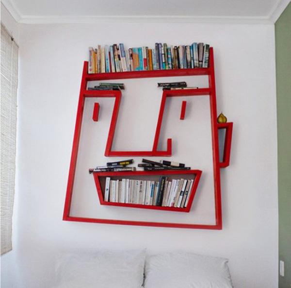 43 Creative Bookshelf