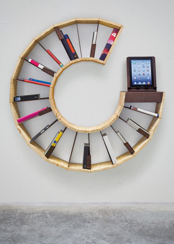 52 Sara-Bergando-circular-segments-book-shelving
