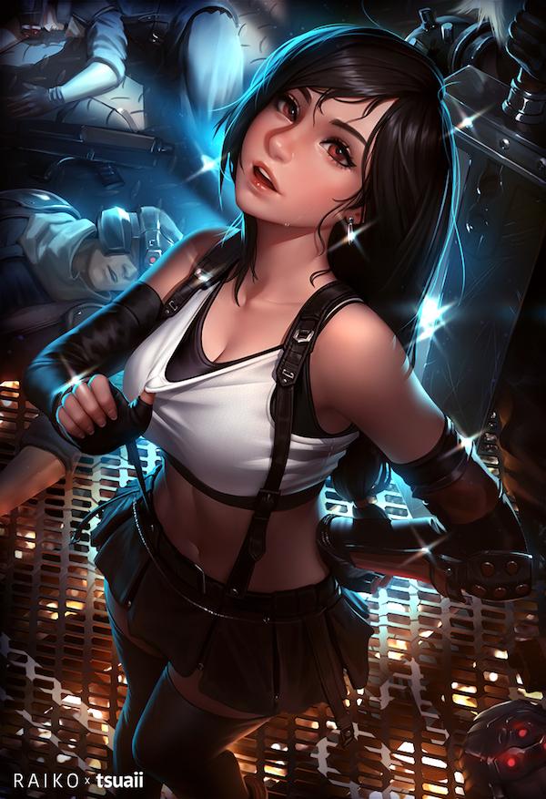 Tifa-Lockhart by Jonathan Hamilton