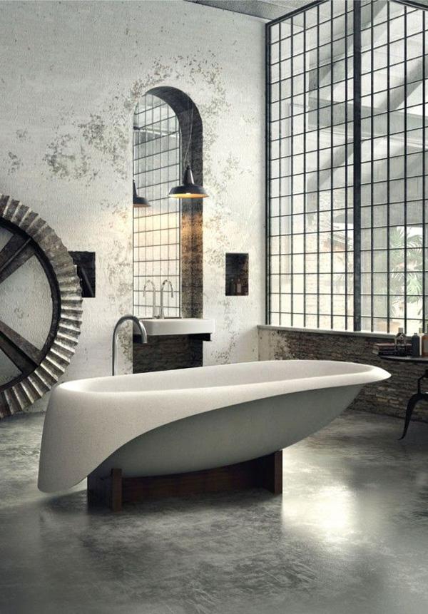Inspiring Industrial Bathroom Ideas
