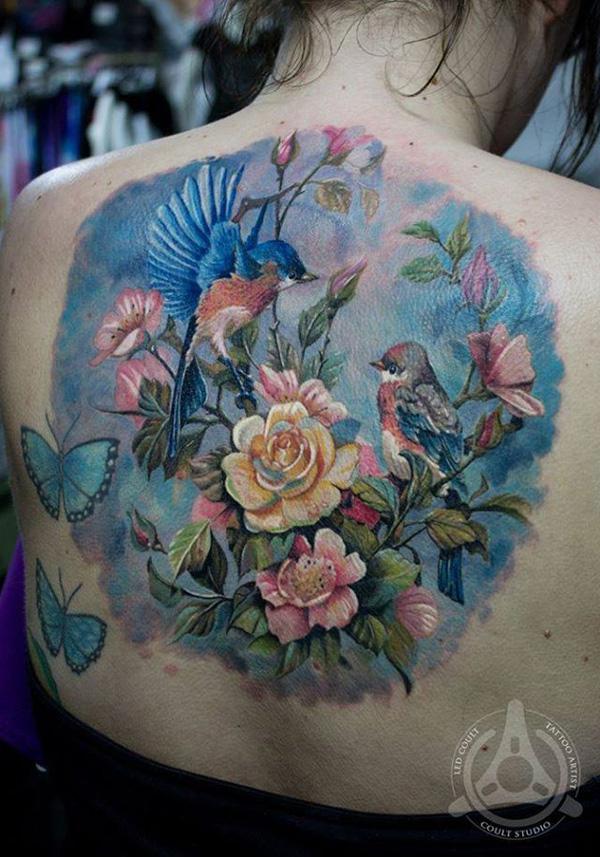 50+ Examples of Colorful Tattoos | Cuded