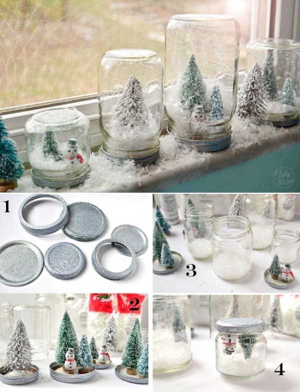 26 How to make Waterless Snow Globes