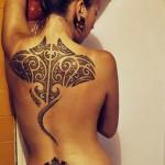Manta Ray tattoo-9