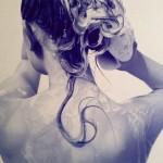 Photorealistic Portrait Drawings by Nathan Lorenzana