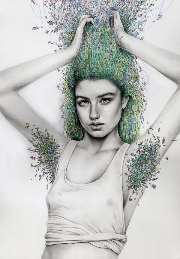 natural_girl_by_katepowellart