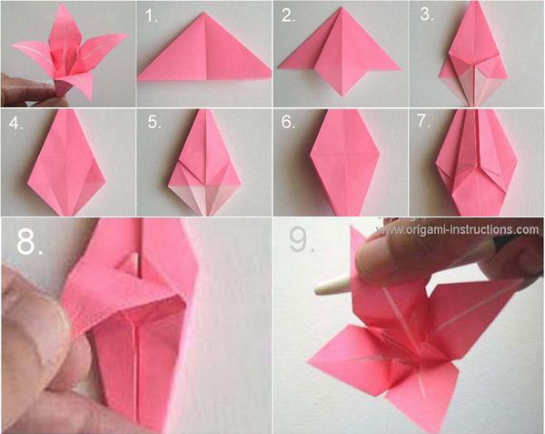 Featured image of post Origami Flower Easy Step By Step