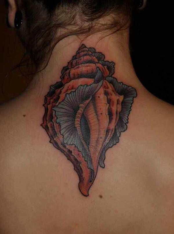 40 Shell Tattoos Make You Wonder Sea Life Cuded