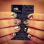 65 Colorful Tribal Nails Make You Look Unique