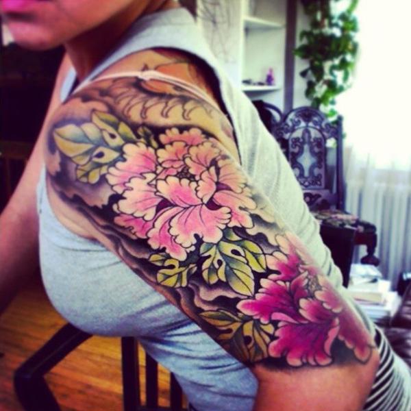 20 Perfect Peony Tattoos for a Pop of Floral Ink  CafeMomcom